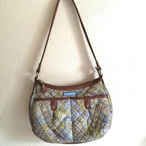 Longaberger Handbags - Longaberger Homestead Quilted Shoulder Handbag